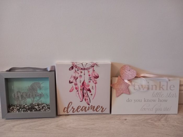 3 x Pictures for Girls Room