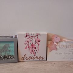 3 x Pictures for Girls Room