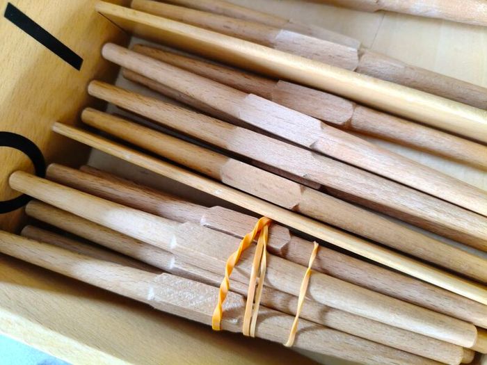 Montessori Spindle Box