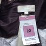 Marks & Spencer Ladies brown & cream Linen blend blazer jacket BNWTS size 22 includes postage Image 7
