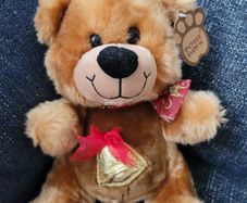 Posh Paws Christmas Teddy Bear Brand New With Tags