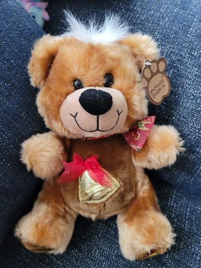Posh Paws Christmas Teddy Bear Brand New With Tags