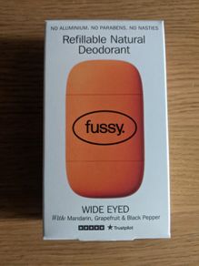 Brand New Refillable Natural Deodorant Fussy