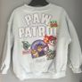 Zara Paw Patrol Unisex light aqua sweatshirt Age 4 EUC Image 2