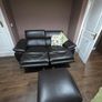 Valetta 3 Seater Power Recliner Plus Storage Foot Stool Image 2