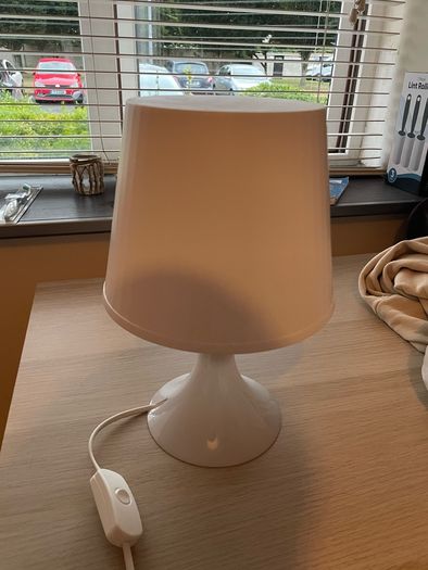 Modern White Table Lamp