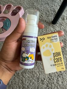 Dog toothpaste & pawbalm