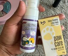 Dog toothpaste & pawbalm