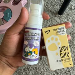 Dog toothpaste & pawbalm