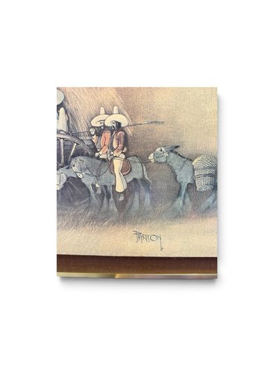 Vintage framed print