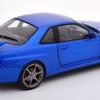 Nissan Skyline GT-R R34 Metallic Blue - New in Box - 1/18 Image 9