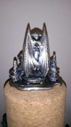 Metal Figure With Crystal - The Demon Of The Catacombs