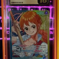 One Piece Nami CGC 10 Pristine Alt Leader OP11