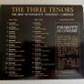 3 CD Set (2 CD+1 DVD) Best Of The Three Tenors CD (2008), VG condition. Image 2