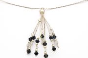 Italian Signed Sterling Silver Statement Necklace