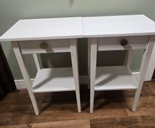 Hemnes bedside cabinets