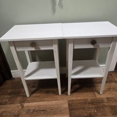 Hemnes bedside cabinets