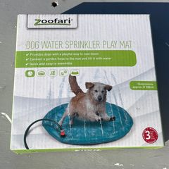 Dog Water Sprinkler Play Mat