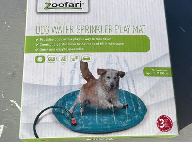 Dog Water Sprinkler Play Mat