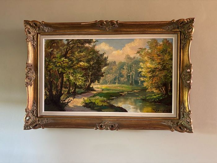 framed paint