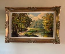 framed paint
