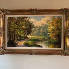 framed paint