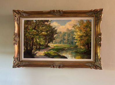framed paint