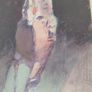Large horse racing oil on canvas Image 5
