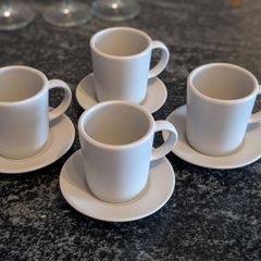 Espresso cups & saucers