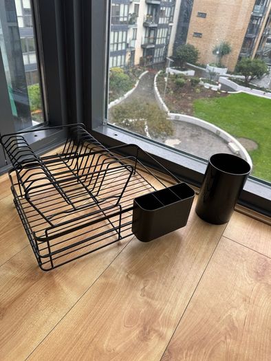 Dish rack & utensil holder