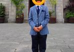 Benetti Boys Blue Check Jacket