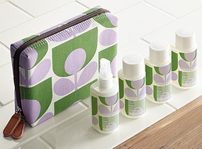 NEW ORLA KIELY Sage Lavender Travel Kit