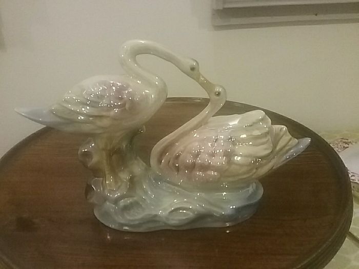 Ornamental Pair of Swans