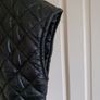 black short sleeve puffer Image 3