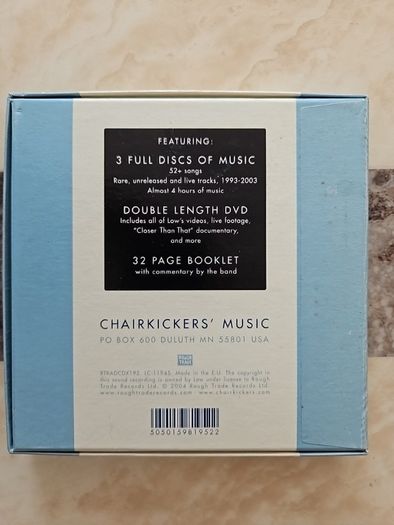 Low 3CD + DVD Boxset  - A Lifetime Of Temporary Relief: 10 Years Of B-Sides & Rarities