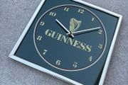 Genuine Guinness Clock in working order c1980s