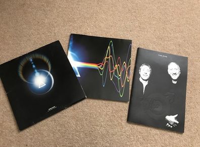 Roger Waters "Dark Side Of The Moon" & The Who Tour Books