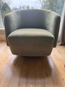 Swivel Arm Chair