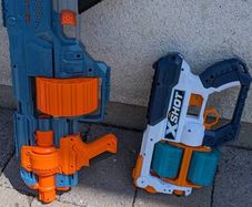 Two Nerf Guns with no bullets