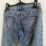 Zara Acid Wash Skinny Jeans - Size 8 Image 2