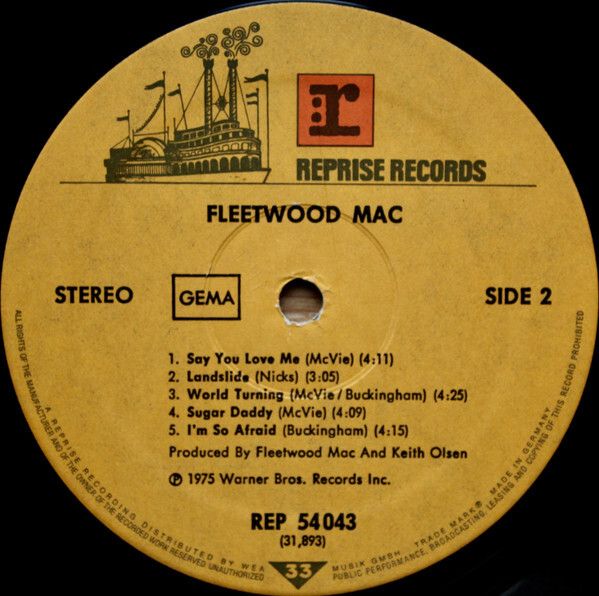 Fleetwood Mac Vinyl LP Excellent NM/NM