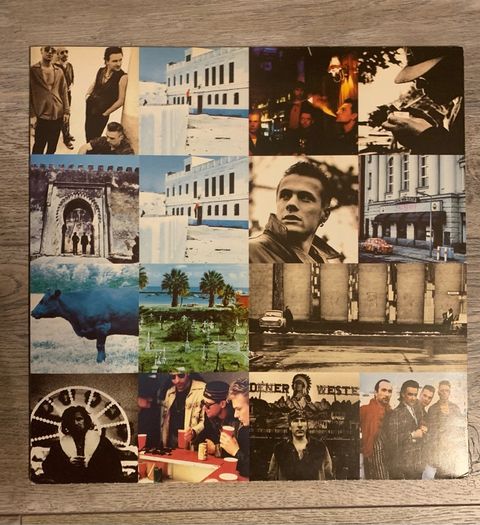 U2  - Achtung Baby Original 1991 First Press 12 inch Vinyl Album