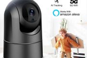 5G WiFi IP Camera 4MP Baby Monitor 1080P Security Protection CCTV Video Surveillance Auto Tracking Mini Indoor Home Cam Alexa