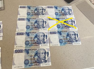 Italian 10,000 Lire Notes Alessandro Volta 6 available
