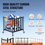 Rolling Sports Ball Storage Cart  50.7 x 50 x 54.5 cm Image 3