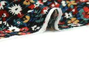 3 metres of viscose and lurex fabric