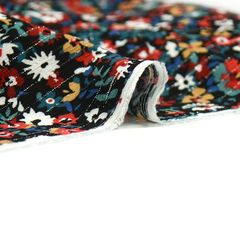 3 metres of viscose and lurex fabric