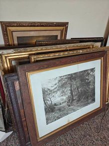 Vintage picture frames