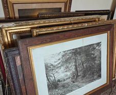 Vintage picture frames