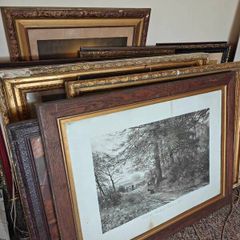 Vintage picture frames